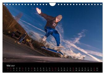 it's SKATEBOARDING (Wandkalender 2027 DIN A4 quer), CALVENDO Monatskalender