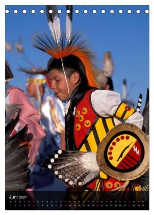 Indianer, Portrait Collection 1 (Tischkalender 2027 DIN A5 hoch), CALVENDO Monatskalender