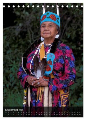 Indianer, Portrait Collection 1 (Tischkalender 2027 DIN A5 hoch), CALVENDO Monatskalender
