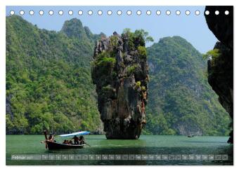 Thailand Christian Heeb (Tischkalender 2027 DIN A5 quer), CALVENDO Monatskalender