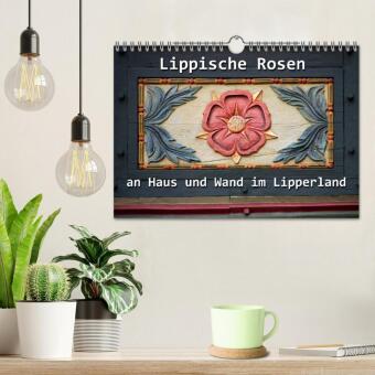 Lippische Rosen (Wandkalender 2027 DIN A4 quer), CALVENDO Monatskalender