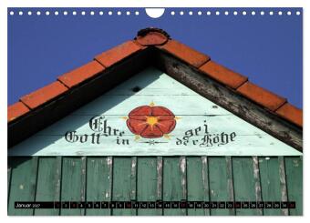 Lippische Rosen (Wandkalender 2027 DIN A4 quer), CALVENDO Monatskalender