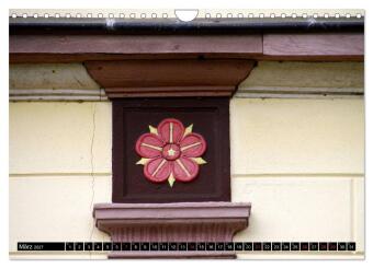 Lippische Rosen (Wandkalender 2027 DIN A4 quer), CALVENDO Monatskalender