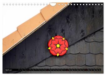 Lippische Rosen (Wandkalender 2027 DIN A4 quer), CALVENDO Monatskalender