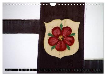 Lippische Rosen (Wandkalender 2027 DIN A4 quer), CALVENDO Monatskalender