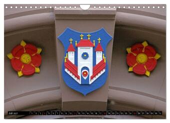 Lippische Rosen (Wandkalender 2027 DIN A4 quer), CALVENDO Monatskalender