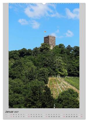 Durlach (Wandkalender 2027 DIN A2 hoch), CALVENDO Monatskalender