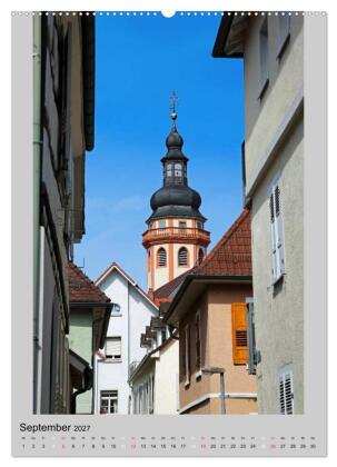 Durlach (Wandkalender 2027 DIN A2 hoch), CALVENDO Monatskalender