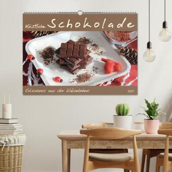 Schokolade - aus der Kakaobohne (Wandkalender 2027 DIN A2 quer), CALVENDO Monatskalender