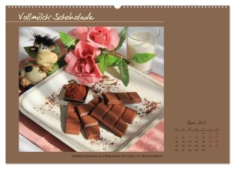 Schokolade - aus der Kakaobohne (Wandkalender 2027 DIN A2 quer), CALVENDO Monatskalender