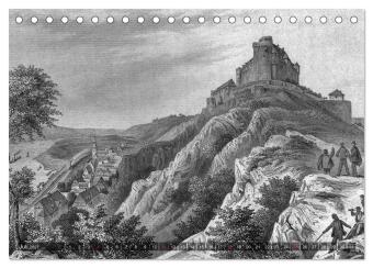 Der Rhein in alten Stichen (Tischkalender 2027 DIN A5 quer), CALVENDO Monatskalender