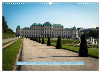 Städtereise Wien (Wandkalender 2027 DIN A3 quer), CALVENDO Monatskalender