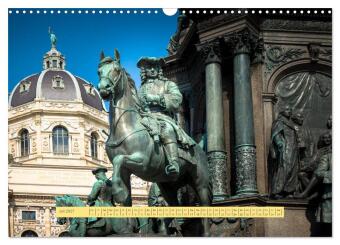 Städtereise Wien (Wandkalender 2027 DIN A3 quer), CALVENDO Monatskalender