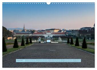 Städtereise Wien (Wandkalender 2027 DIN A3 quer), CALVENDO Monatskalender