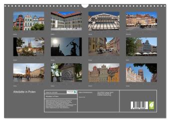 Altstädte in Polen (Wandkalender 2027 DIN A3 quer), CALVENDO Monatskalender