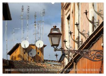 Rom - der gemütliche Stadtteil Trastevere (Wandkalender 2027 DIN A2 quer), CALVENDO Monatskalender