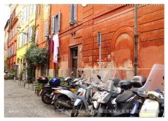 Rom - der gemütliche Stadtteil Trastevere (Wandkalender 2027 DIN A2 quer), CALVENDO Monatskalender