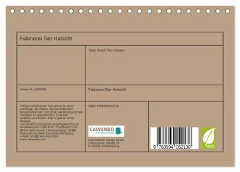 Falknerei Der Habicht (Tischkalender 2027 DIN A5 quer), CALVENDO Monatskalender