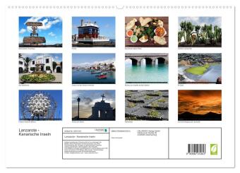 Lanzarote - Kanarische Inseln (hochwertiger Premium Wandkalender 2027 DIN A2 quer), Kunstdruck in Hochglanz