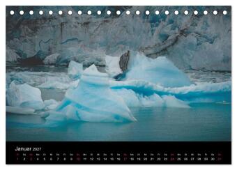 Patagonien 2027 Highlights von Manuela Seiler (Tischkalender 2027 DIN A5 quer), CALVENDO Monatskalender