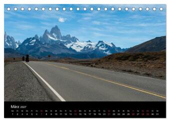 Patagonien 2027 Highlights von Manuela Seiler (Tischkalender 2027 DIN A5 quer), CALVENDO Monatskalender