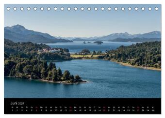 Patagonien 2027 Highlights von Manuela Seiler (Tischkalender 2027 DIN A5 quer), CALVENDO Monatskalender