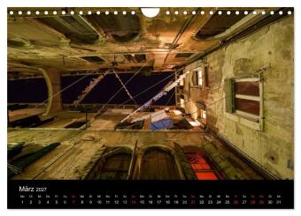 Venedig bei Nacht (Wandkalender 2027 DIN A4 quer), CALVENDO Monatskalender