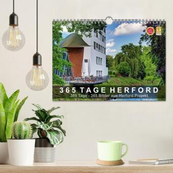 365 Tage Herford (Wandkalender 2027 DIN A4 quer), CALVENDO Monatskalender