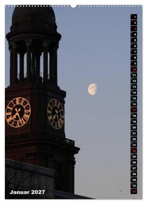HAMBURG - Ansichten (Wandkalender 2027 DIN A2 hoch), CALVENDO Monatskalender