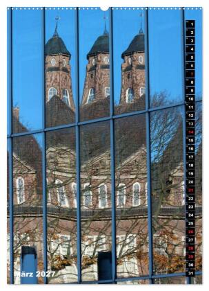 HAMBURG - Ansichten (Wandkalender 2027 DIN A2 hoch), CALVENDO Monatskalender