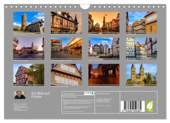 Ein Blick auf Fritzlar (Wandkalender 2027 DIN A4 quer), CALVENDO Monatskalender