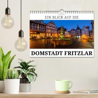 Ein Blick auf Fritzlar (Wandkalender 2027 DIN A4 quer), CALVENDO Monatskalender