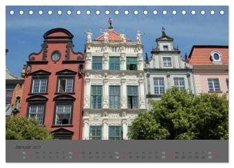 Altstädte in Polen (Tischkalender 2027 DIN A5 quer), CALVENDO Monatskalender
