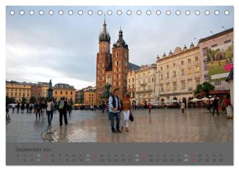 Altstädte in Polen (Tischkalender 2027 DIN A5 quer), CALVENDO Monatskalender