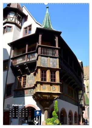 Colmar - Zauberhafte Stadt im Elsass (Wandkalender 2027 DIN A2 hoch), CALVENDO Monatskalender