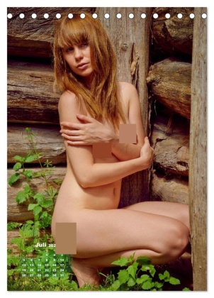 Nackt im Grunewald (Tischkalender 2027 DIN A5 hoch), CALVENDO Monatskalender