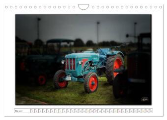 Oldtimer - Trecker Liebe (Wandkalender 2027 DIN A4 quer), CALVENDO Monatskalender