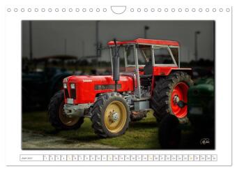 Oldtimer - Trecker Liebe (Wandkalender 2027 DIN A4 quer), CALVENDO Monatskalender