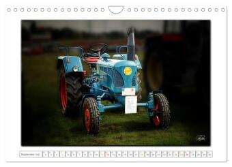 Oldtimer - Trecker Liebe (Wandkalender 2027 DIN A4 quer), CALVENDO Monatskalender