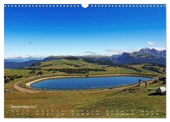 Urlaub auf der Seiser Alm (Wandkalender 2027 DIN A3 quer), CALVENDO Monatskalender
