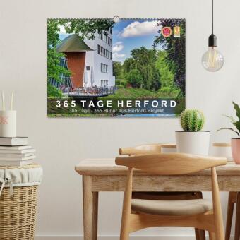 365 Tage Herford (Wandkalender 2027 DIN A3 quer), CALVENDO Monatskalender