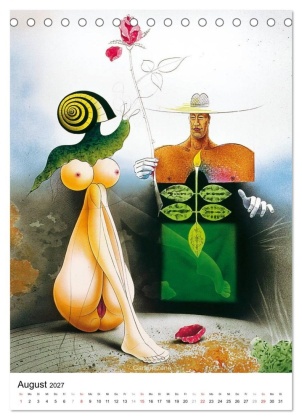 Am Busen der Natur / 2027 (Tischkalender 2027 DIN A5 hoch), CALVENDO Monatskalender