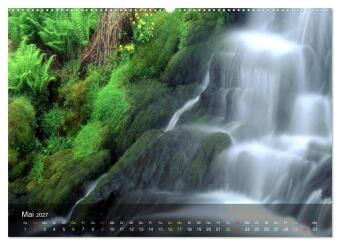 Nur ein Augenblick (Wandkalender 2027 DIN A2 quer), CALVENDO Monatskalender