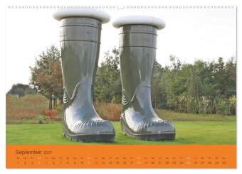 Schuhe - Schritt für Schritt durch das Jahr (hochwertiger Premium Wandkalender 2027 DIN A2 quer), Kunstdruck in Hochglanz