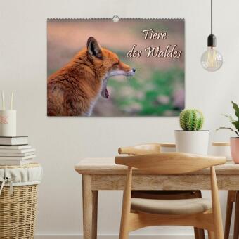 Tiere des Waldes (Wandkalender 2027 DIN A3 quer), CALVENDO Monatskalender