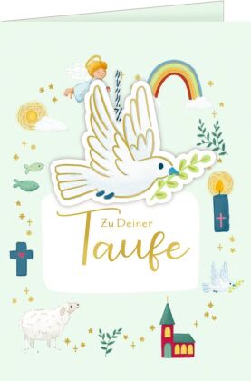 Grußkarten-Set - Zu deiner Taufe / Alles Gute zur Taufe
