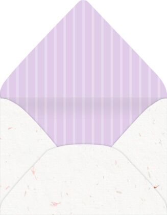 Grußkarte mit Kuvert - Zur Hochzeit alles Liebe