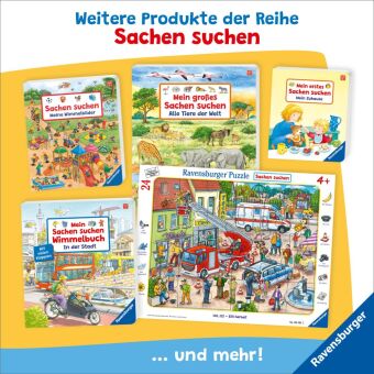 Sachen suchen - 1000 Sachen suchen: Mein großes Wörterbuch