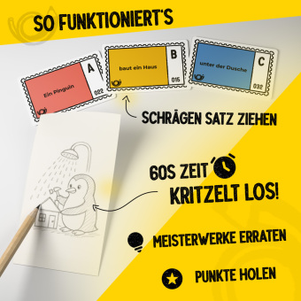 Kritzelpost  Das lustige Zeichenspiel