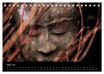 Tempel rund um Angkor Wat (Tischkalender 2027 DIN A5 quer), CALVENDO Monatskalender